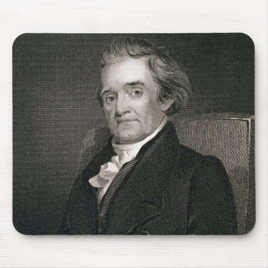 Noah Webster (1758-1843) graviert von Frederick W. Mousepad (Vorne)