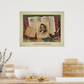 Noah Webster Der Schulmeister der Republik Poster (Küche)