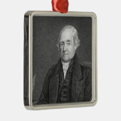 Noah Webster gravierte durch G. Parker Silbernes Ornament (Rechts)