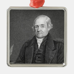 Noah Webster gravierte durch G. Parker Silbernes Ornament