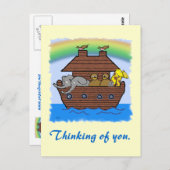 Noahs Arc _ Denken Sie an Ihre Karte. Postkarte (Vorne/Hinten)