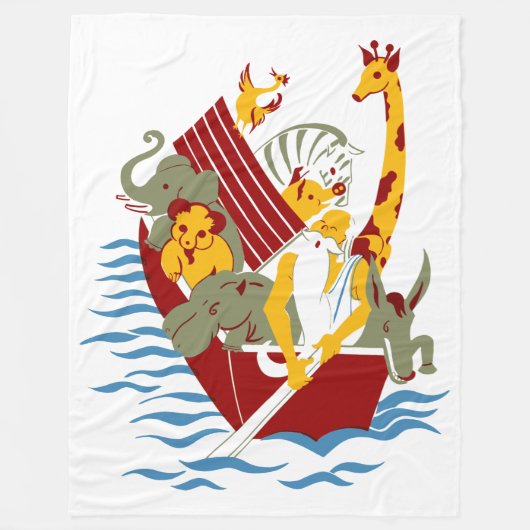 Noah's Arc Fleecedecke (Vorderseite)