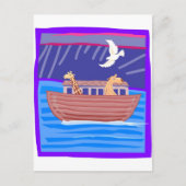 Noah's Arch Christlich Artwork_2 Postkarte (Vorderseite)