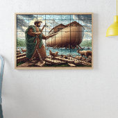 Noahs arche Arbeit des Glaubens Poster