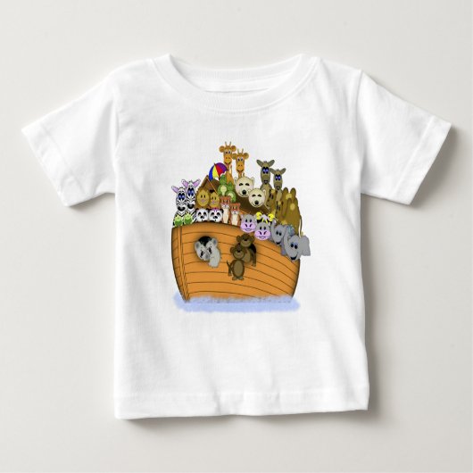 Noahs Arche Baby T-shirt (Vorderseite)