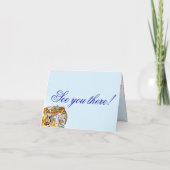 Noahs Arche-Babyparty-Einladung Einladung (Rückseite)