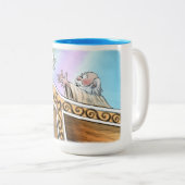Noahs Arche Becher Zweifarbige Tasse (VorderseiteRechts)