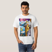 Noahs Arche-Cartoon T-Shirt (Vorne ganz)