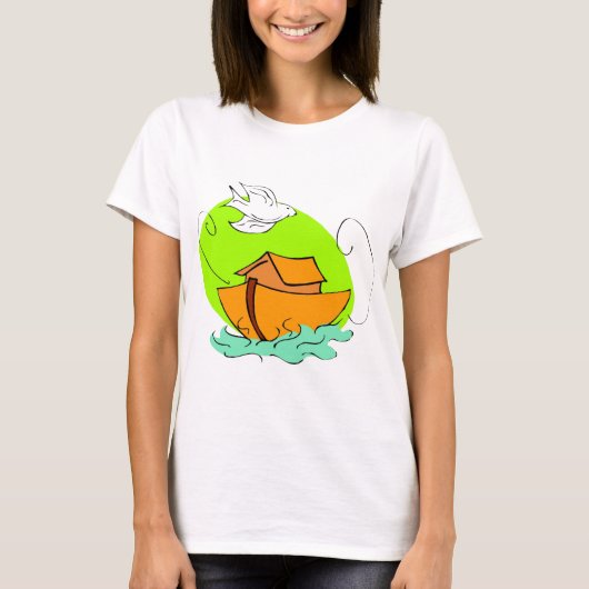 Noahs Arche christliches artwork_5 T-Shirt (Vorderseite)