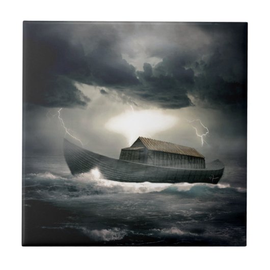 Noahs Arche Fliese (Vorderseite)