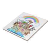 Noahs Arche-Fliese Fliese (Seite)