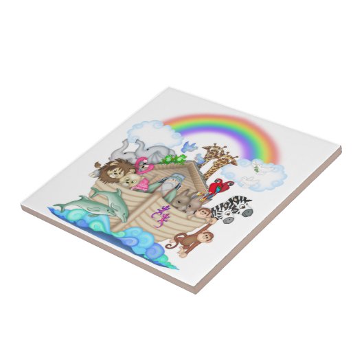 Noahs Arche-Fliese Fliese (Seite)