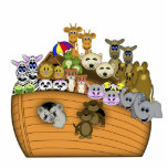 Noahs Arche Freistehende Fotoskulptur<br><div class="desc">Noahs Arche herausgeschnitten. Glückliche Tiere zwei durch zwei erhellen herauf alle mögliche Kinder Raum,  Kinderzimmer,  Sonntagsschulen-Klasse.</div>