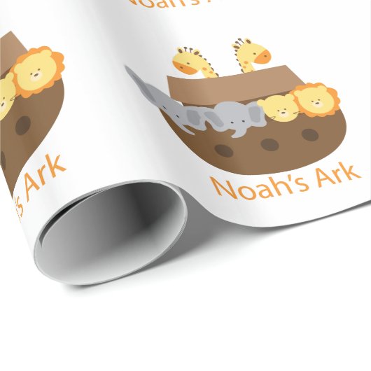 Noahs Arche Geschenkpapier (Rolleneckpunkt)