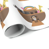 Noahs Arche Geschenkpapier (Rolleneckpunkt)