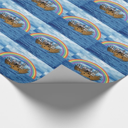 Noahs Arche Geschenkpapier (Ecke)