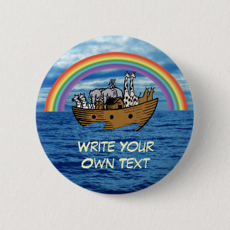 Noahs Arche - Gottes Regenbogenbund Button
