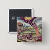 Noahs Arche, Illustration von 'kurzem Narratio Button (Vorne & Hinten)