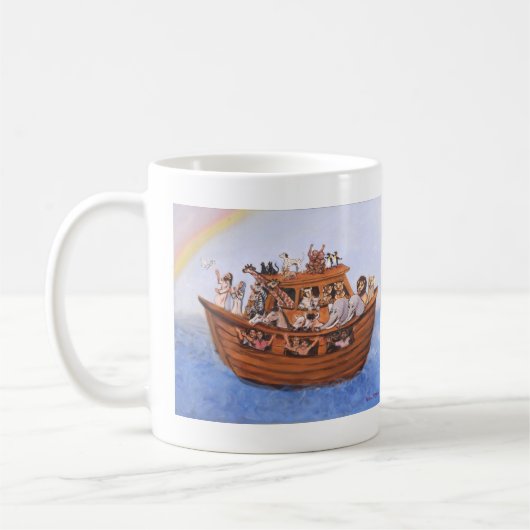 Noahs Arche Kaffeetasse (Links)