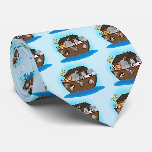 Noahs Arche Krawatte (Gerollt)