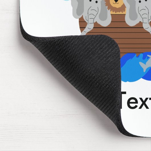 Noahs Arche kundengerecht Mousepad (Ecke)