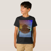Noahs Arche (mit Scripture) scherzte T - Shirt (Vorne ganz)
