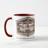Noahs Arche-Modell-Kaffee-Tasse Tasse (Links)