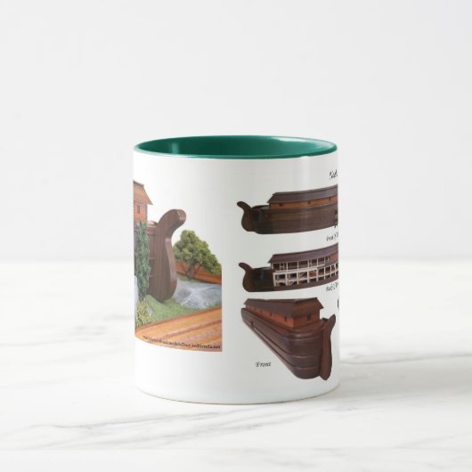Noahs Arche-Modell-Tasse Tasse (Zentrum)
