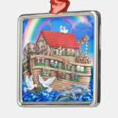 Noahs Arche Ornament Aus Metall (Links)