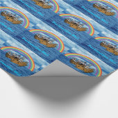 Noahs Arche - personifizieren Sie mich! Geschenkpapier (Ecke)