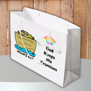 Noahs Arche Regenbogen Gottes Verheißungen Große Geschenktüte