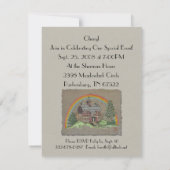 Noahs Arche-Scheune Einladung (Rückseite)