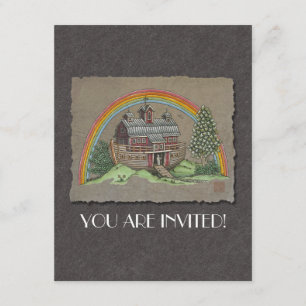 Noahs Arche-Scheune Einladung