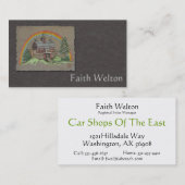 Noahs Arche-Scheune Visitenkarte (Vorne/Hinten)