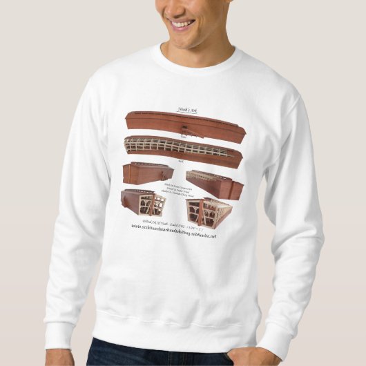 Noahs Arche-Schweiss-Shirt Sweatshirt (Vorderseite)