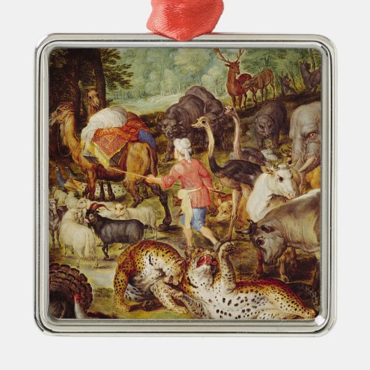 Noahs Arche, Sonderkommando der rechten Seite Silbernes Ornament (Vorne)