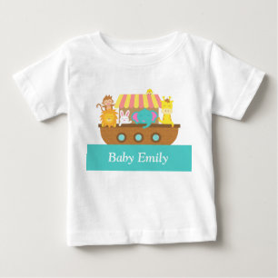 Noahs Arche, Süße Tiere für Baby Jungen oder Mädch T-shirt
