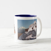 Noahs Arche-Tasse Zweifarbige Tasse (VorderseiteRechts)