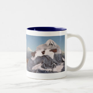 Noahs Arche-Tasse Zweifarbige Tasse