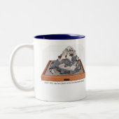 Noahs Arche-Tasse Zweifarbige Tasse (Links)