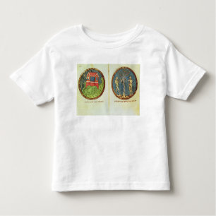 Noahs Arche und Adam und Eve Kleinkind T-shirt