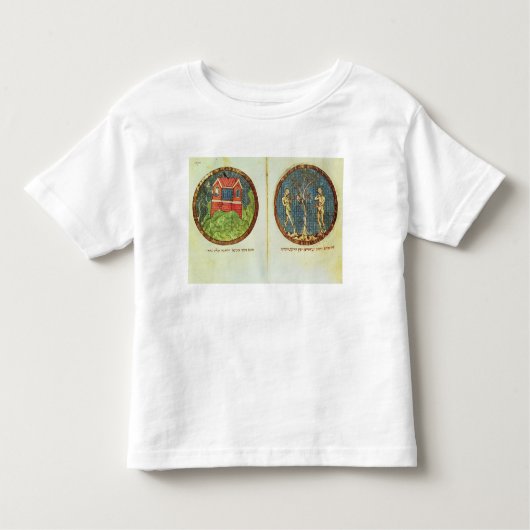 Noahs Arche und Adam und Eve Kleinkind T-shirt (Vorderseite)