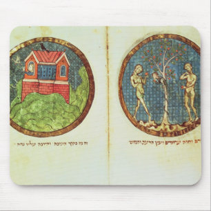 Noahs Arche und Adam und Eve Mousepad