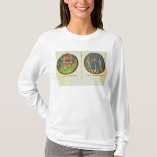Noahs Arche und Adam und Eve T-Shirt