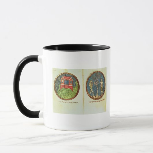 Noahs Arche und Adam und Eve Tasse (Links)
