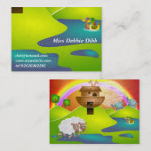 Noahs Arche Visitenkarte (Vorne/Hinten)