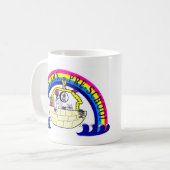 Noahs Arche-Vorschule- Tasse (Vorderseite Links)