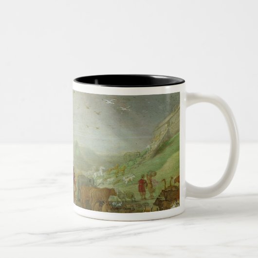 Noahs Arche Zweifarbige Tasse (Rechts)
