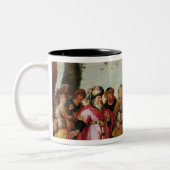 Noahs Arche Zweifarbige Tasse (Links)