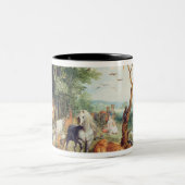 Noahs Arche Zweifarbige Tasse (Mittel)